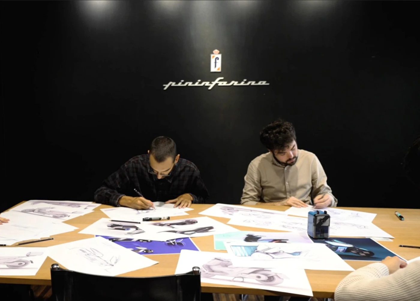Designer Pininfarina al lavoro